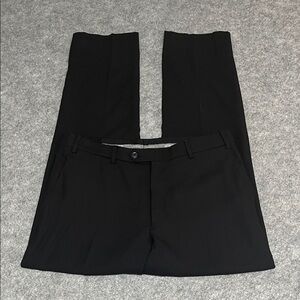 Giorgio Armani Collezioni Black Dress Pants